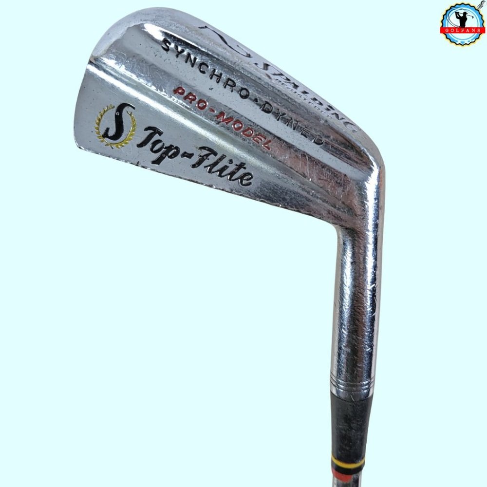 Spalding Top Flite Pro-Model Synchro Dyned 2-Iron 38.75" Steel RH Leather Grip
